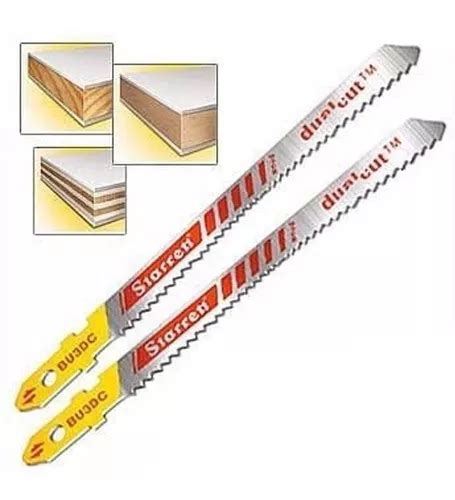 Kit 2 Serra Tico Tico Dualcut Corte Mdf Starrett 75mm Bu3dc MercadoLivre