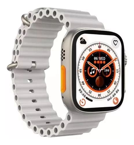 Reloj Inteligente H Ultra Gps Nfc Aleacion Titanio Cuotas Sin