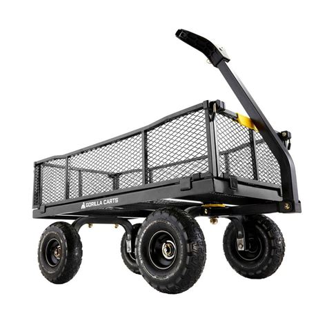 Reviews For GORILLA CARTS 900 Lb Heavy Duty Steel Utility Garden Cart