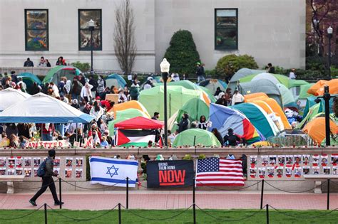 Usa Loccupation De Columbia En Soutien à Gaza Inquiète Tribune De