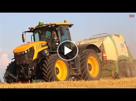 Mph Big Baling Jcb Fastrac Tractor