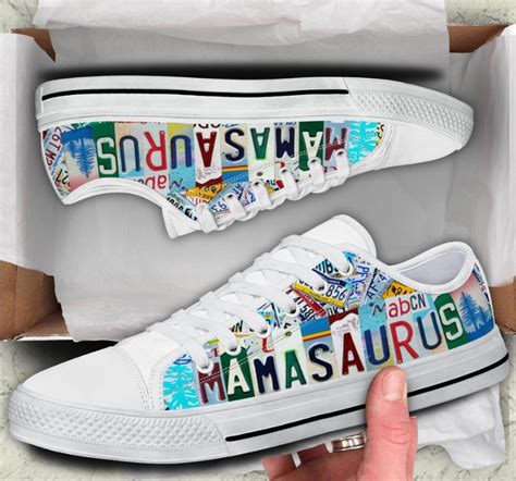 Mamasaurus Dinosaur Shoes Dinosaur Low Top Shoes For Women Chooze Shoes
