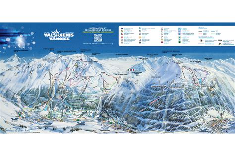 Nadace Redundantní Hysterický valfrejus ski map šachy hmotnost Hřeben