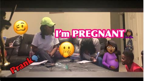 Im Pregnant Prank Feat Sister And Mom Youtube