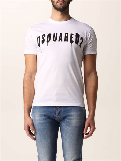 Dsquared2 Cool T Shirt With Logo T Shirt Dsquared2 Men White T