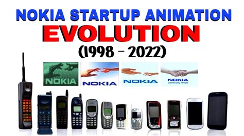 Nokia Startup Animation Evolution Youtube