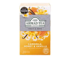 Ahmad Tea Camomile Honey Vanilla Tea Count British Isles