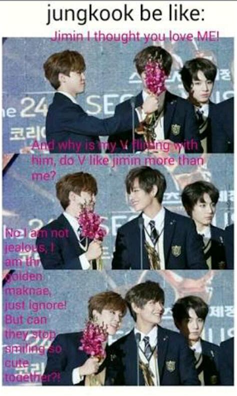 Funny Bts Memes Vkook Jealous Bts Memes Hilarious Bts Memes Kpop