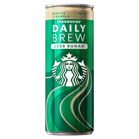 Starbucks Daily Brew Mleczny Nap J Kawowy O Smaku Waniliowym Ml