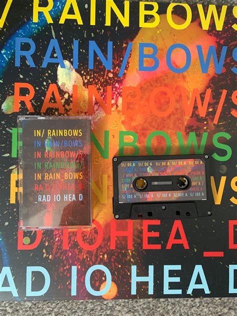 Radiohead In Rainbows album on audio cassette . Ok computer | Etsy