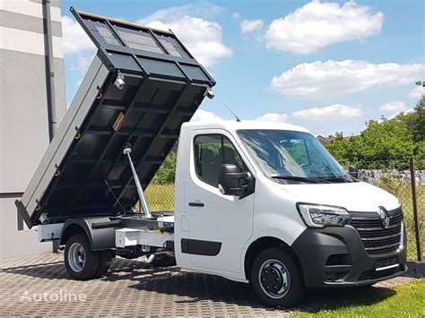 RENAULT Master WYWROTKA BLIŹNIAKI KIPER 3 STRONNY KLIMA DMC 3500 KG