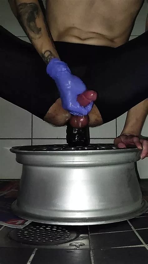 Big Dildo Riding While Wearing Running Tights And Cock Rings Gay Handjob Handjob Porn Xhamster