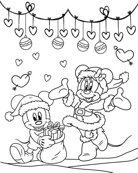 Disney Winnie The Pooh Valentines Day Coloring Page