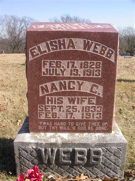 Elisha Webb 1828 1913 Find a Grave äreminne