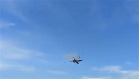 Two Wwii Planes Collide At Dallas Air Show