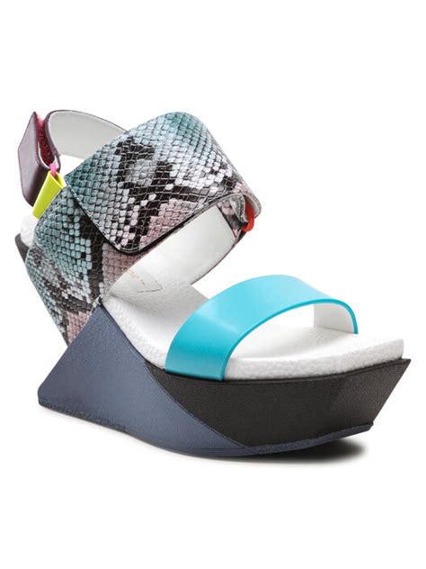 Sanda Y United Nude Delta Wedge Sandal Kolorowy Eobuwie Pl