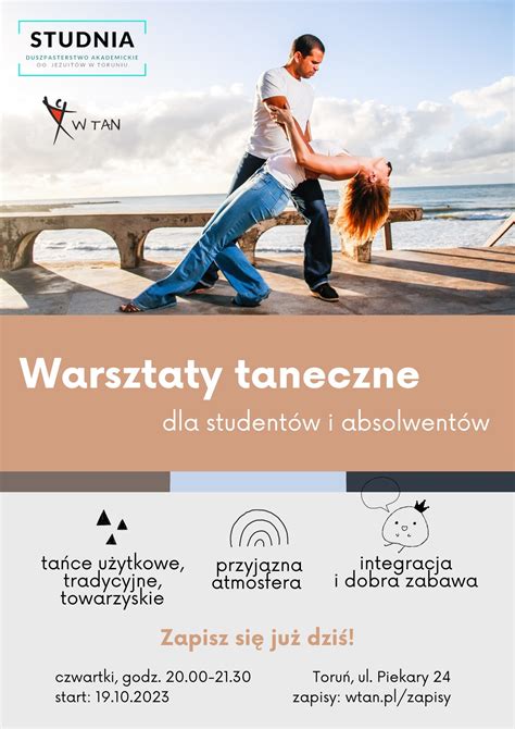 Warsztaty Taneczne Duszpasterstwo Akademickie Studnia W Toruniu