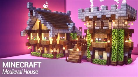 Minecraft Medieval Survival House Tutorial Easy Youtube