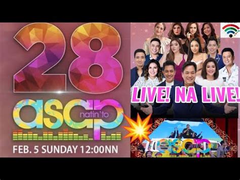 ASAP NATIN TO LIVE FEBRUARY 05 2023 SUNDAY 12NN YouTube