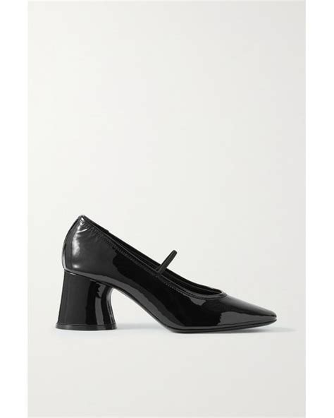 Khaite Lorimer Patent Leather Mary Jane Pumps In Black Lyst