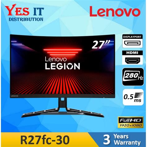 Lenovo Legion R Fc Fhd Wled Hz Ms G Sync Vesa Curved