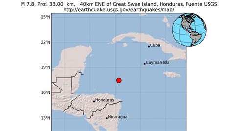 Sismo De Magnitud 7 6 Sacudió Costas De Honduras Y Provocó Alerta En El