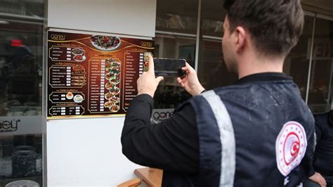 Ticaret Bakanl Ndan Restoran Ve Kafelerde Fiyat Listesi Denetimi