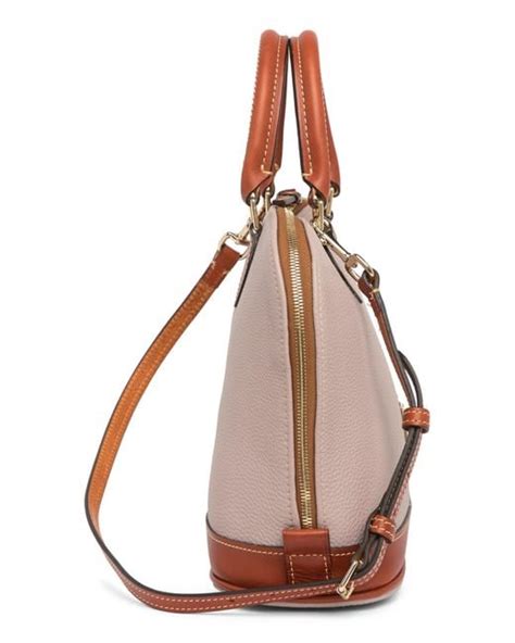 Dooney Bourke Pebble Grain Collection Water Repellent Leather Zip