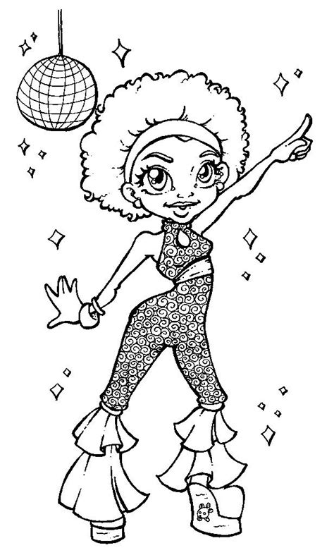 Disco Queen Adult Coloring Pages Coloring Books Cool Coloring Pages