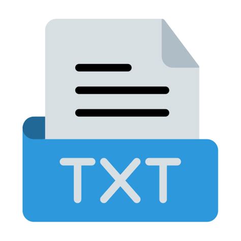 Txt Generic Flat Icon