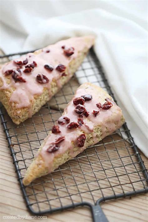 Cranberry Sauce Scones Created By Diane