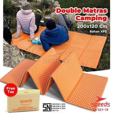 Jual Speeds Matras Lipat Duduk Xpe Karpet Outdoor Matras Camping Polos