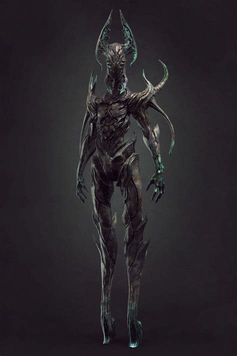 ArtStation Phantom Pavee Kaewmafai Alien Concept Art Creature 3d