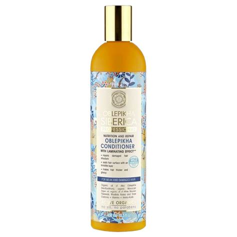 Natura Sibérica Oblepikha Acondicionador Reparación Profunda X 400ml ...