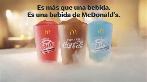 Mcdonalds Frozen Drinks Tv Spot Es Más Que Una Bebida 169 Pequeño Ispottv