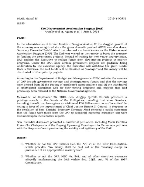 Disbursement Acceleration Program 2