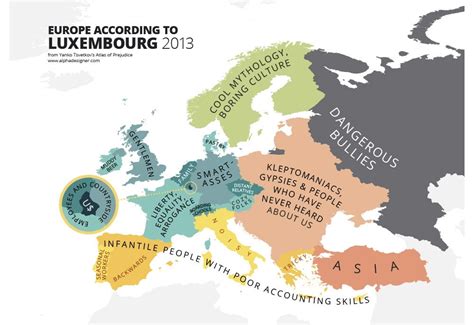 Hilarious Stereotype Maps Cleverly Reveal Cultural Differences Wired