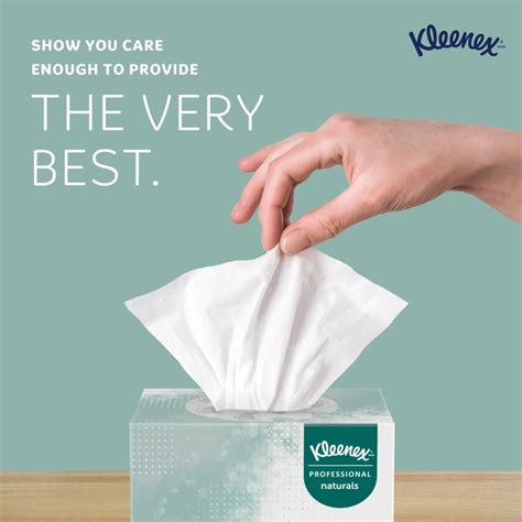 Kleenex Professional Naturals Facial Tissue 21272 2 Ply White