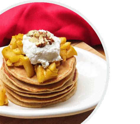 Pancakes Manzana Canela Zir Fos NC