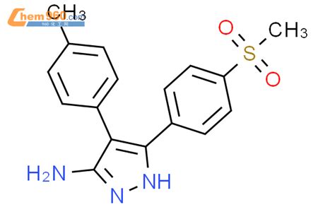 328553 88 4 1H Pyrazol 3 Amine 4 4 Methylphenyl 5 4 Methylsulfonyl