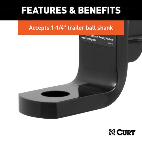 CURT Class 4 Ball Mount | Titan Truck Equipment