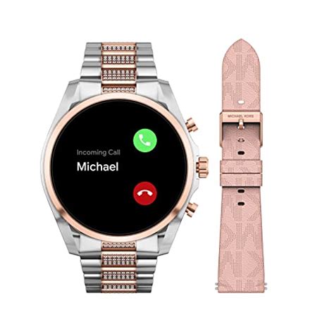 Michael Kors Gen 6 Bradshaw Two Tone Stainless Steel Smartwatch With