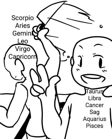 Zodiac Signs The Signs In Draw Your Squad Memes Artofit