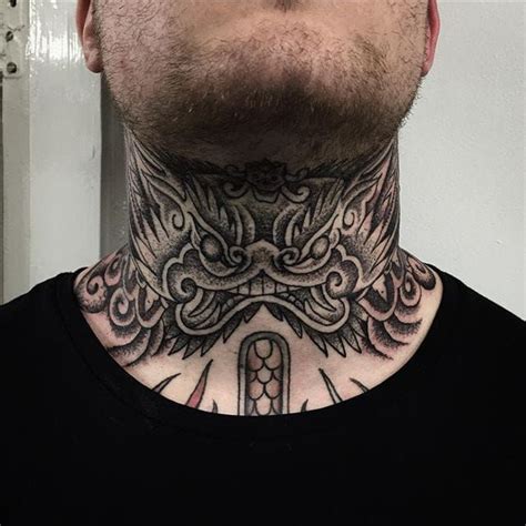 Update More Than Dragon Throat Tattoo In Cdgdbentre