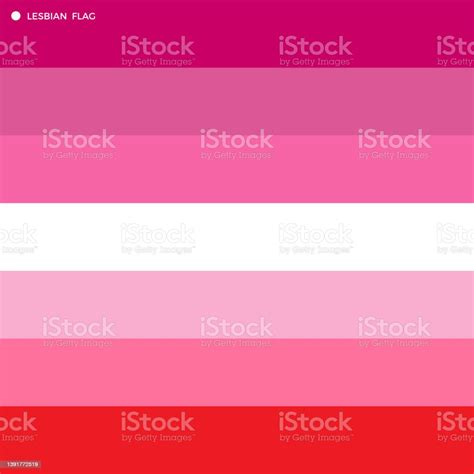 Flags Of Lgbt Communities Pride Signs And Symbols Lesbian Flag Stock Illustration Download