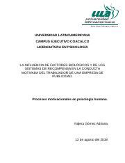 Pp A Najera Gomez Docx Universidad Latinoamericana Campus Ejecutivo