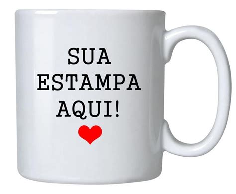 Caneca Personalizada Branca Porcelana Ml Gr Fica Expanssiva