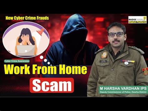 Work From Home Scam M Harsha Vardhan Ips Cyber Security Online