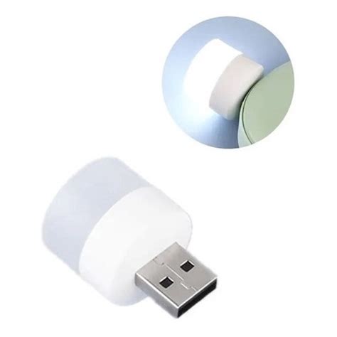 Mini Lampada Usb Led W Luz Branca E Quente Inova Lan Em