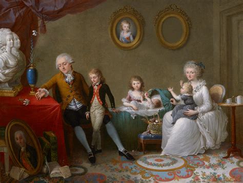 Le Comte Pierre Jean De Bourcet Et Sa Famille